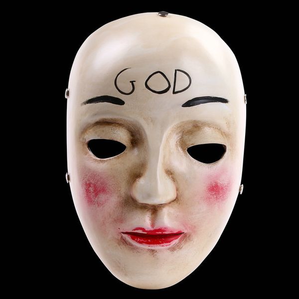 the purge full face resin mask terror film human clear plan god cross masks halloween masquerade party cosplay costume props
the purge full face resin mask terror film human clear plan god cross masks halloween masquerade party cosplay costume props