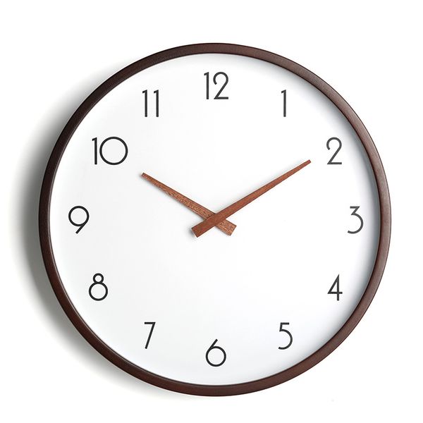 10 inches round nordic wood simple modern clock table bedroom quartz clock mute electronic wood wall living room
10 inches round nordic wood simple modern clock table bedroom quartz clock mute electronic wood wall living room
