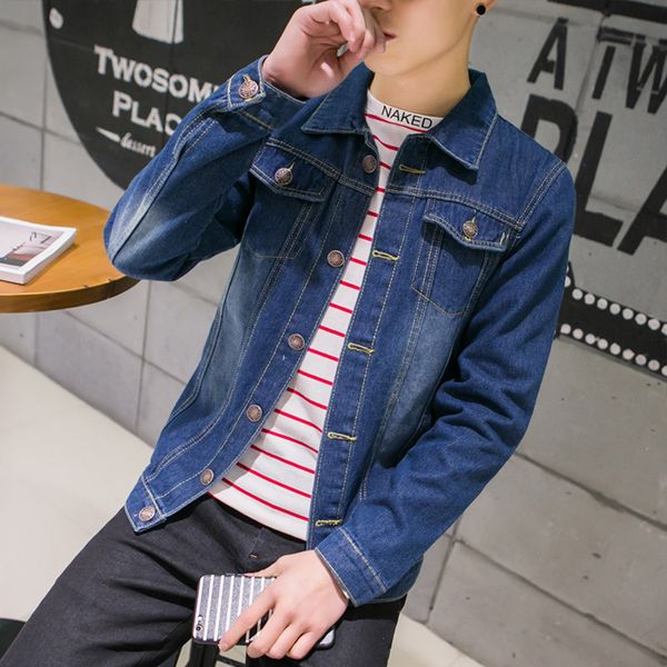 solid casual slim fits men's denim jacket letter m-5xl bomber jacket cowboy male jean coat, Black;brown
solid casual slim fits men's denim jacket letter m-5xl bomber jacket cowboy male jean coat, Black;brown