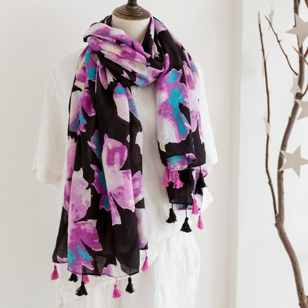 women floral printed tassel scarf cotton voile shawls wraps hijabs 10pcs/lot, Blue;gray
women floral printed tassel scarf cotton voile shawls wraps hijabs 10pcs/lot, Blue;gray