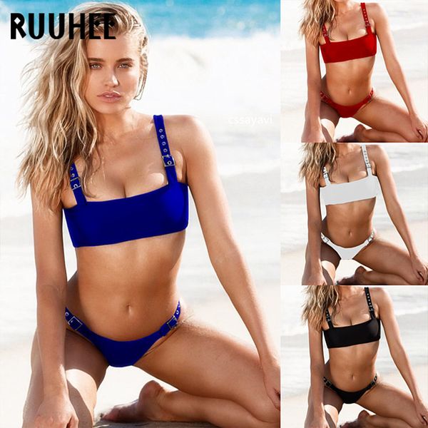 ruuhee bikini set swimwear women bikini adjustable swimsuit bathing suit push up beachwear low waist padded swimming suit, White;black 
ruuhee bikini set swimwear women bikini adjustable swimsuit bathing suit push up beachwear low waist padded swimming suit, White;black