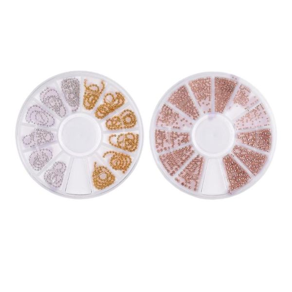 nail art 3d decorations in wheel caviar beads and chain rose gold diy nail decorations tips manicure tool, Silver;gold
nail art 3d decorations in wheel caviar beads and chain rose gold diy nail decorations tips manicure tool, Silver;gold