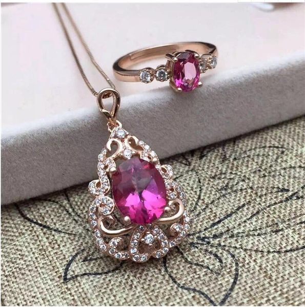 pink z jewelry set natural pink z real jewelry set 925 sterling silver 1pc pendant,1pc ring, Black
pink z jewelry set natural pink z real jewelry set 925 sterling silver 1pc pendant,1pc ring, Black
