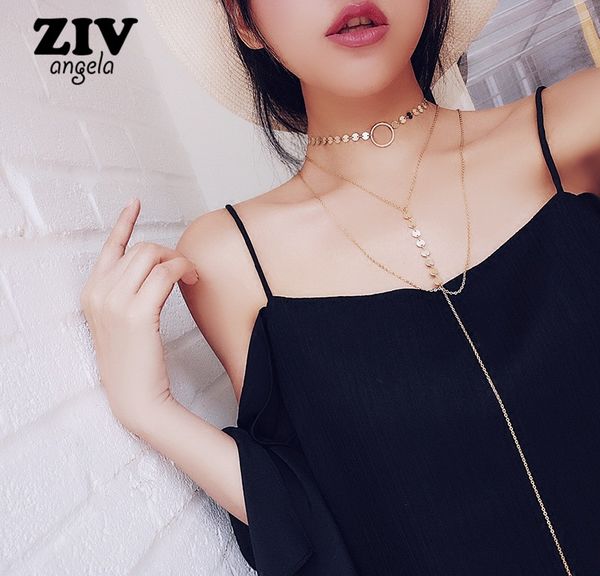 zivangela fashion punk long necklace multilayer gold silver pendant chains necklaces for women jewelry gifts za01
zivangela fashion punk long necklace multilayer gold silver pendant chains necklaces for women jewelry gifts za01