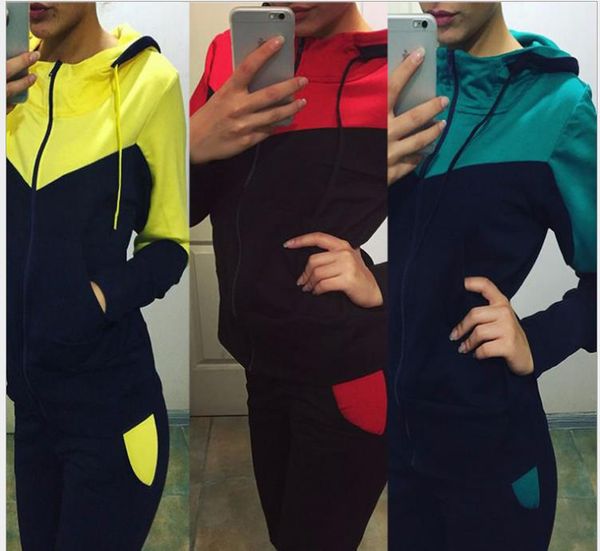 women's sports suit sportswear women 2 piece set casual woman sporting suits zipper hoodies + pants sets female tracksuits, Gray
women's sports suit sportswear women 2 piece set casual woman sporting suits zipper hoodies + pants sets female tracksuits, Gray