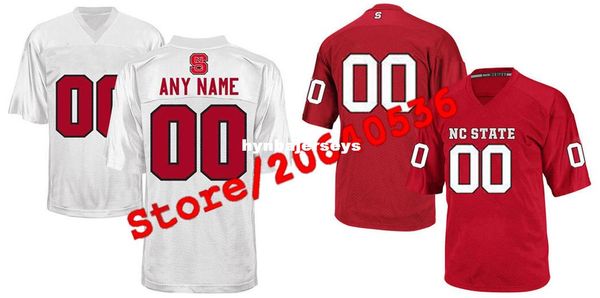 custom nc state wolfpack college jersey mens women youth kid personalized any number of any name stitched red white football jerseys, Black;red
custom nc state wolfpack college jersey mens women youth kid personalized any number of any name stitched red white football jerseys, Black;red