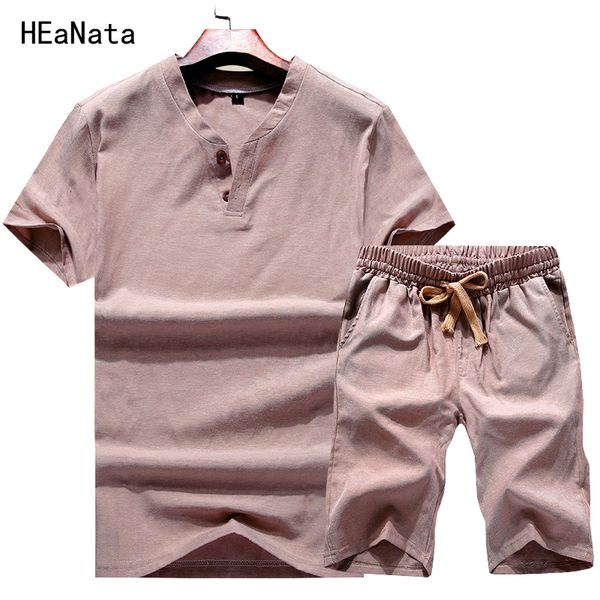 summer men's shorts sets clothing two piece tracksuit set t shirt men pants linen casual sportwear fitness streewear track suit, Gray
summer men's shorts sets clothing two piece tracksuit set t shirt men pants linen casual sportwear fitness streewear track suit, Gray