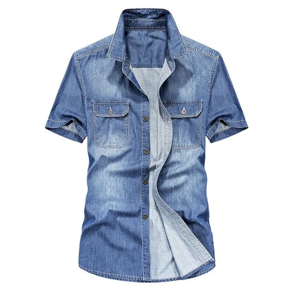 2018 new summer men's slim fit casual dress denim shirts breathable short sleeve shirt men's casual solid color for man, White;black
2018 new summer men's slim fit casual dress denim shirts breathable short sleeve shirt men's casual solid color for man, White;black