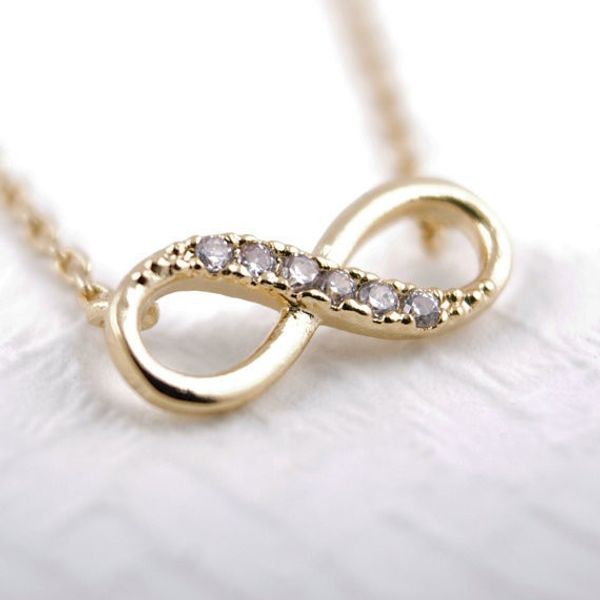 2018 fashion gold-color silver plated tiny infinity necklace pendant necklace for women gift wholesale
2018 fashion gold-color silver plated tiny infinity necklace pendant necklace for women gift wholesale