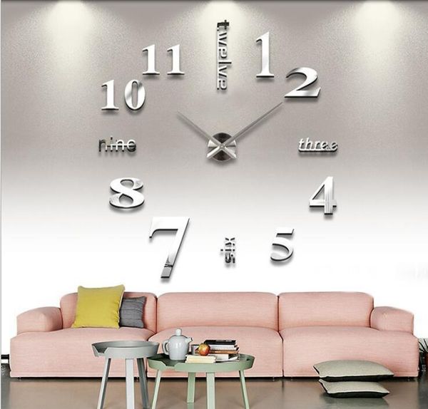 Комната украшения Спальня стикеры стены Diy часы Персонализированные Home Art 3D Зерка
Комната украшения Спальня стикеры стены Diy часы Персонализированные Home Art 3D Зерка