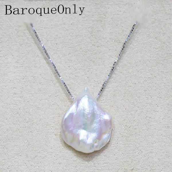 baroqueonly natural freshwater baroque white pearl necklace, 925 sterling silver pearl jewelry for women gifts pg
baroqueonly natural freshwater baroque white pearl necklace, 925 sterling silver pearl jewelry for women gifts pg