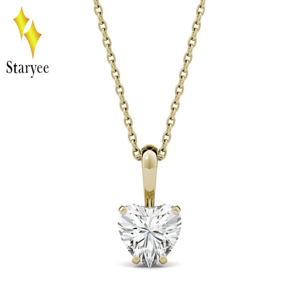 moissanite engagement necklaces certified charles colvard 1ct vs def heart real 18k yellow gold diamond fine jewelry for women, Silver
moissanite engagement necklaces certified charles colvard 1ct vs def heart real 18k yellow gold diamond fine jewelry for women, Silver