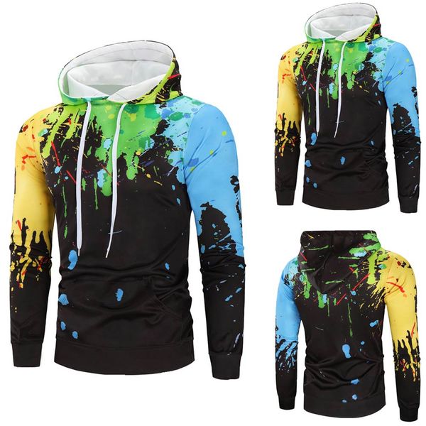 3d pullover long sleeve hooded sportswear mens clothes fashion sweatshirt blouse hoodies outwear tracksuits men, Black
3d pullover long sleeve hooded sportswear mens clothes fashion sweatshirt blouse hoodies outwear tracksuits men, Black