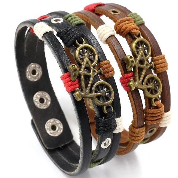 bike bicycle unique new brown design cuff bangle fashion vintage black leather men bracelets women jewelry accessories, White
bike bicycle unique new brown design cuff bangle fashion vintage black leather men bracelets women jewelry accessories, White