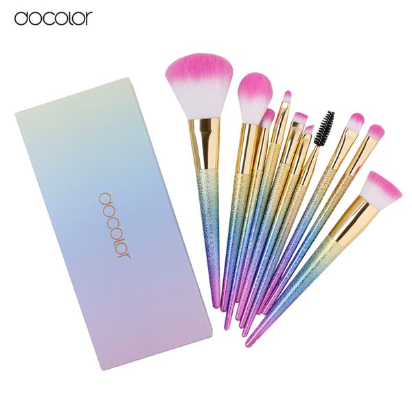 docolor 10pcs makeup brushes set fantasy set professional foundation powder eyeshadow kits gradient color
docolor 10pcs makeup brushes set fantasy set professional foundation powder eyeshadow kits gradient color