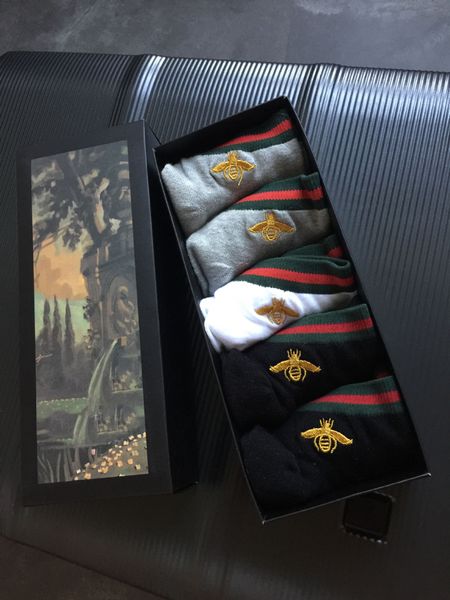 2018 New G Bee Embroidery Socks for women and men Antibacterial Deodorant Cotton Fashion Socks 5pairs/gift box luxury brand Ankle Socks
2018 New G Bee Embroidery Socks for women and men Antibacterial Deodorant Cotton Fashion Socks 5pairs/gift box luxury brand Ankle Socks