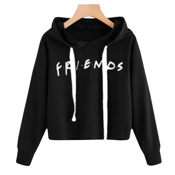 friends printing hoodies sweatshirts harajuku crew neck sweats drawstring women clothing feminina polyester loose women clothing fall, Black
friends printing hoodies sweatshirts harajuku crew neck sweats drawstring women clothing feminina polyester loose women clothing fall, Black