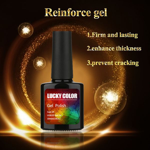 10ml reinforce gel primer nail polish uv gel clear transparent color varnish anastomosis base coat strong lacquer, Red;pink
10ml reinforce gel primer nail polish uv gel clear transparent color varnish anastomosis base coat strong lacquer, Red;pink
