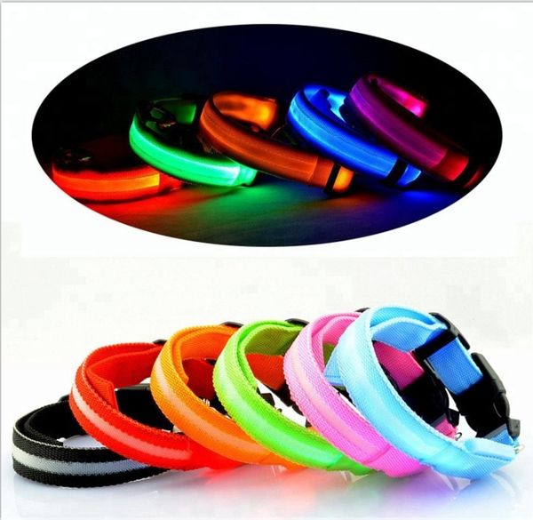 multi colors 4 sizes night safety led light flashing glow nylon pet dog collar small medium dog collar flashing safety collar
multi colors 4 sizes night safety led light flashing glow nylon pet dog collar small medium dog collar flashing safety collar