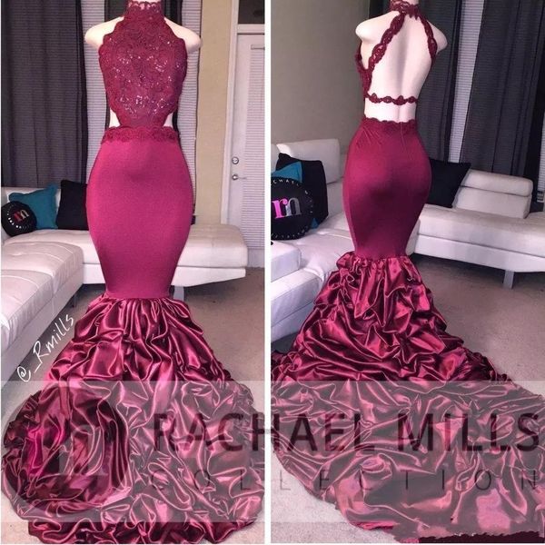 burgundy royal blue mermaid prom dresses 2021 sequined beads jewel neck backless formal dresses evening party gowns vestidos de fiesta, Black
burgundy royal blue mermaid prom dresses 2021 sequined beads jewel neck backless formal dresses evening party gowns vestidos de fiesta, Black