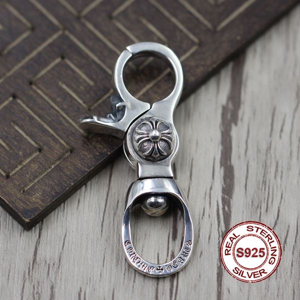 s925 sterling silver key ring retro personality cross unique bag buckle thai silver 925 create punk wind key holder send lover's, Slivery;golden
s925 sterling silver key ring retro personality cross unique bag buckle thai silver 925 create punk wind key holder send lover's, Slivery;golden
