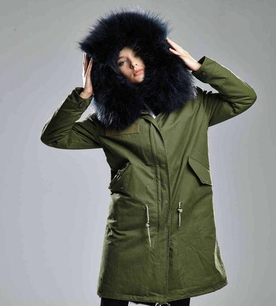 fashion black rabbit fur lining army green canvas long parkas meifeng brand lavish furs long style snow winter coats
fashion black rabbit fur lining army green canvas long parkas meifeng brand lavish furs long style snow winter coats