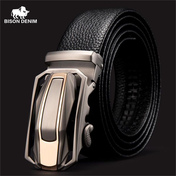 bison denim 100% cow leather men belt 3.4 width brand men's black automatic buckle casual belts waistband for male n71397, Black;brown
bison denim 100% cow leather men belt 3.4 width brand men's black automatic buckle casual belts waistband for male n71397, Black;brown