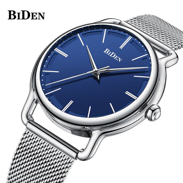 biden brand men watch steel luxury quartz business wristwatch waterproof clock sport male watches relogio montre, Slivery;brown
biden brand men watch steel luxury quartz business wristwatch waterproof clock sport male watches relogio montre, Slivery;brown
