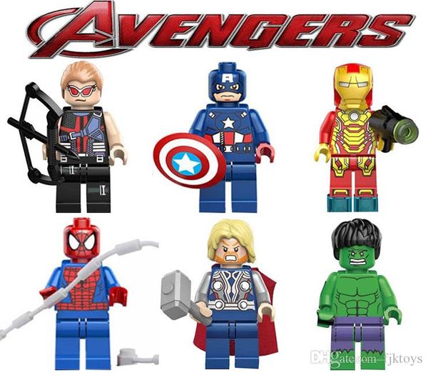 Super hero Mini Figures Blocks Marvel Avengers DC Justice League Captian Spiderman Ironman Black Panther building blocks kids gifts
Super hero Mini Figures Blocks Marvel Avengers DC Justice League Captian Spiderman Ironman Black Panther building blocks kids gifts