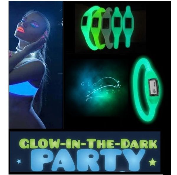 10 pcs silicone ion sport watch glow in the dark girl women ladies fashion silicon jelly rubber glowing colors party lot, Slivery;brown
10 pcs silicone ion sport watch glow in the dark girl women ladies fashion silicon jelly rubber glowing colors party lot, Slivery;brown