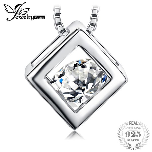 jewelrypalace geometric 1.6ct cubic zirconia pendant necklace 925 sterling silver 2018 selling gift for women&girls personal 
jewelrypalace geometric 1.6ct cubic zirconia pendant necklace 925 sterling silver 2018 selling gift for women&girls personal