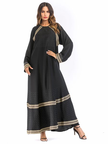 318a1012 fashion embroidery drill rhinestone big pendant dress middle east muslims arabia robe (with headscarves) large hem musulman, Red
318a1012 fashion embroidery drill rhinestone big pendant dress middle east muslims arabia robe (with headscarves) large hem musulman, Red