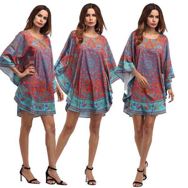 middle east muslim dress women's fashion loose print dress o-neck bat sleeve elegant irregular print dress fit -xl, Black;gray
middle east muslim dress women's fashion loose print dress o-neck bat sleeve elegant irregular print dress fit -xl, Black;gray