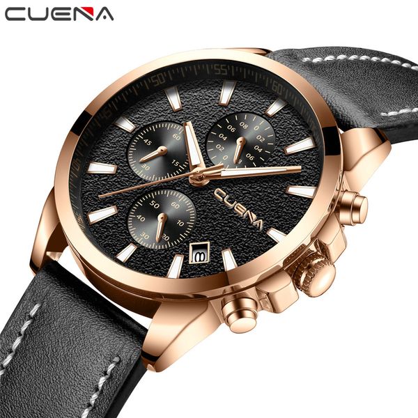 luxury man watch leather strap quartz analog clock 2018 men's chronograph sport wrist watches water resistant relojes hombre, Slivery;brown
luxury man watch leather strap quartz analog clock 2018 men's chronograph sport wrist watches water resistant relojes hombre, Slivery;brown