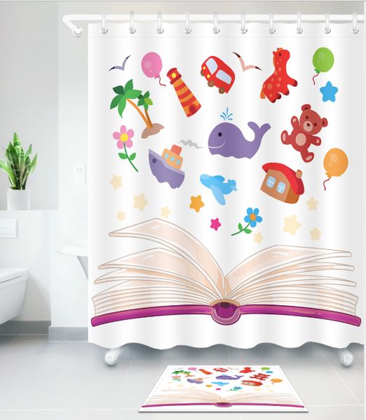 children's gift 3d the cartoon style design print pattern irish decorations waterproof bathroom decor fabric shower curtains floor mats
children's gift 3d the cartoon style design print pattern irish decorations waterproof bathroom decor fabric shower curtains floor mats