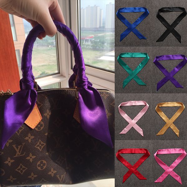 13 color ms. scarf bag handle scarf small ribbon decoration pure color headband silk scarf small bow tie, Blue;gray
13 color ms. scarf bag handle scarf small ribbon decoration pure color headband silk scarf small bow tie, Blue;gray