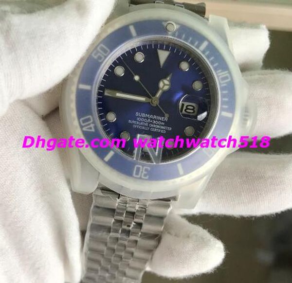 luxury watch mens watch asia 2813 automatic movement ceramic bezel 40mm 116619 sapphire blue face waterproof 50m, Slivery;brown
luxury watch mens watch asia 2813 automatic movement ceramic bezel 40mm 116619 sapphire blue face waterproof 50m, Slivery;brown
