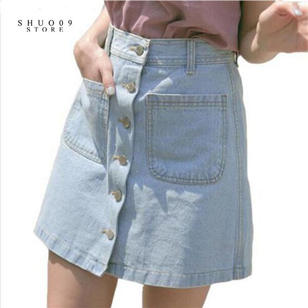 wholesale- new 2017 women summer denim skirts fashion high waist blue bodycon skirts plus size mini jeans skirt jeans skirt, Black
wholesale- new 2017 women summer denim skirts fashion high waist blue bodycon skirts plus size mini jeans skirt jeans skirt, Black