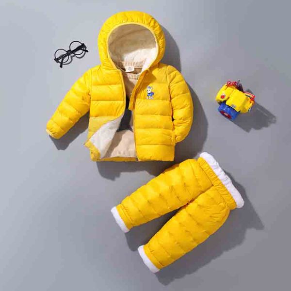 bibicola 2018 winter new boy girls clothing sets children fashion hooded down cotton coats+pants 2pcs sets fit for 1-5y child, Blue;gray
bibicola 2018 winter new boy girls clothing sets children fashion hooded down cotton coats+pants 2pcs sets fit for 1-5y child, Blue;gray