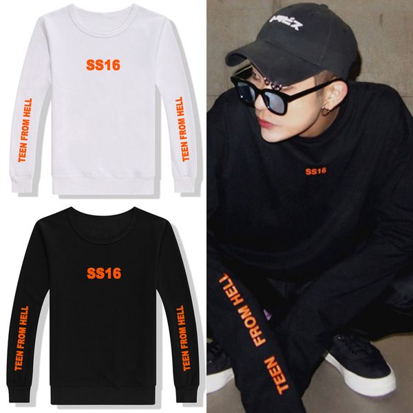 kanye ss16 thin autumn hoodies men spring long sleeved letters design pullovers sweatshirts, Black
kanye ss16 thin autumn hoodies men spring long sleeved letters design pullovers sweatshirts, Black