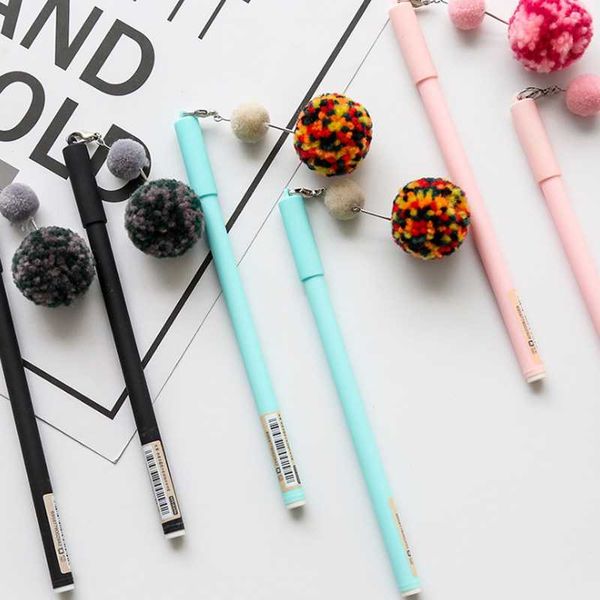 1 pcs lovely large plush ball gel pen roller pen stationery school office supply kids student gift black ink 0.5mm gel pens
1 pcs lovely large plush ball gel pen roller pen stationery school office supply kids student gift black ink 0.5mm gel pens