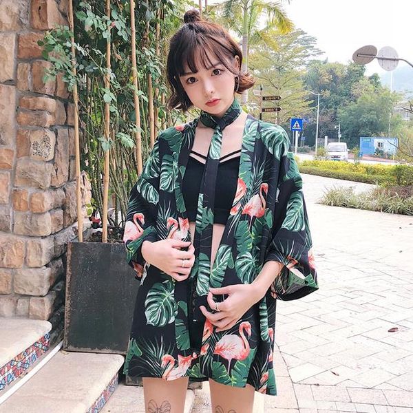 2018 autumn style womens blouses outwear harakuju street style loose kimono cardigan digit print shirts, Black;brown
2018 autumn style womens blouses outwear harakuju street style loose kimono cardigan digit print shirts, Black;brown