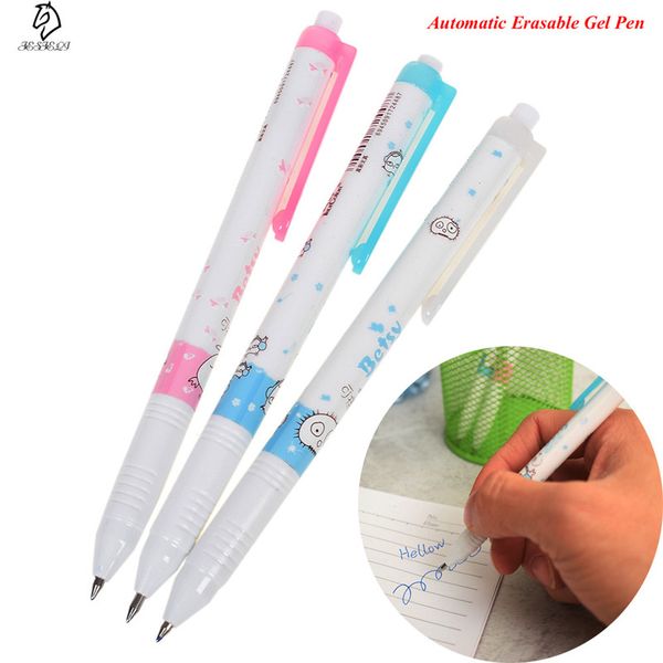 4pcs automatic erasable gel pen 0.5mm kawaii magic gel pens office school supplies korean stationery pen blue ink
4pcs automatic erasable gel pen 0.5mm kawaii magic gel pens office school supplies korean stationery pen blue ink