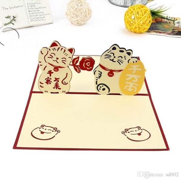 maneki neko exquisite cat wish card 3d pop up practical greeting cards stereo paper invitations for wedding party 3 8qh bb
maneki neko exquisite cat wish card 3d pop up practical greeting cards stereo paper invitations for wedding party 3 8qh bb