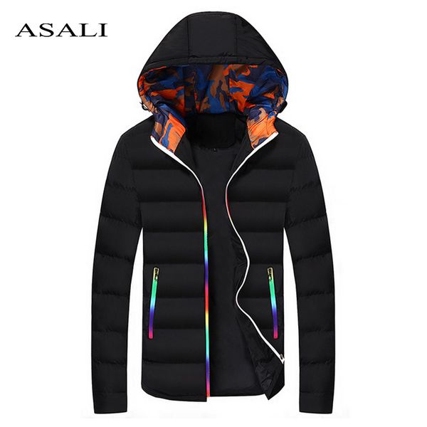 winter men parkas 2018 warm thick casual jacket male coat slim fit hooded outwear waterproof overcoat mens clothes drop shipping, Black
winter men parkas 2018 warm thick casual jacket male coat slim fit hooded outwear waterproof overcoat mens clothes drop shipping, Black