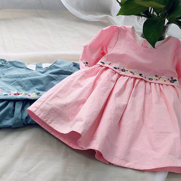 девушка одежда новые девушки дети с длинным рукавом круглый воротник emboridery цвето
девушка одежда новые девушки дети с длинным рукавом круглый воротник emboridery цвето