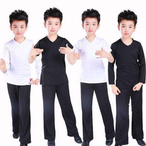 boy latin dancewear latin dance exercise clothes ruffly ballroom stage modern boys dance training clothes shirt+pants, Black;red
boy latin dancewear latin dance exercise clothes ruffly ballroom stage modern boys dance training clothes shirt+pants, Black;red
