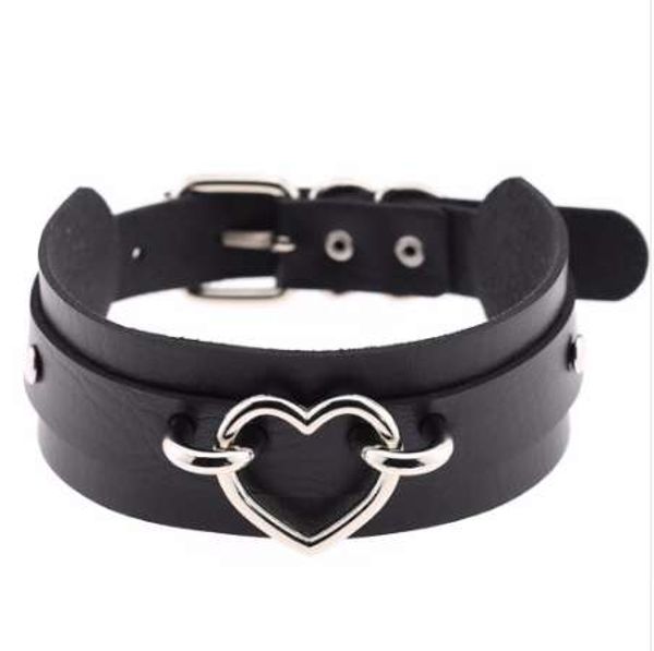 kmvexo new fashion harajuku handmade choker punk leather collar heart necklace statement neck torques club party gifts, Blue;red
kmvexo new fashion harajuku handmade choker punk leather collar heart necklace statement neck torques club party gifts, Blue;red