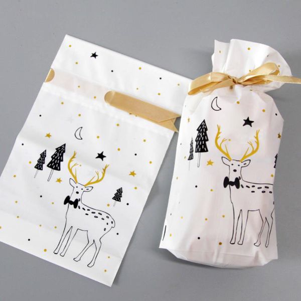 10pcs/set fashion gold christmas elk candy sweet treat bags xmas festival gifts holders bake biscuit cookies packaging bags
10pcs/set fashion gold christmas elk candy sweet treat bags xmas festival gifts holders bake biscuit cookies packaging bags