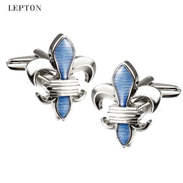 blue fleur de lis cufflinks for men lepton stainless steel enamel crusade design cuff links relojes gemelos, Silver
blue fleur de lis cufflinks for men lepton stainless steel enamel crusade design cuff links relojes gemelos, Silver